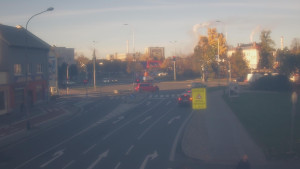 Město Přerov - Křižovatka ulic Komenského a Velké Novosady - 31.10.2025 v 07:45 Město Přerov - Křižovatka ulic Komenského a Velké Novosady - 31.10.2025 v 07:45