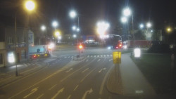 Křižovatka ulic Komenského a Velké Novosady