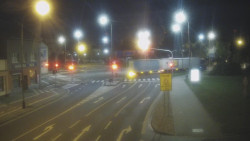 Křižovatka ulic Komenského a Velké Novosady