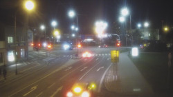 Křižovatka ulic Komenského a Velké Novosady