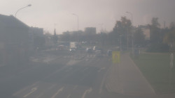 Křižovatka ulic Komenského a Velké Novosady