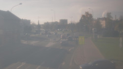 Křižovatka ulic Komenského a Velké Novosady