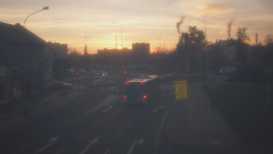 Křižovatka ulic Komenského a Velké Novosady