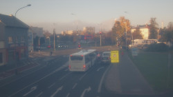 Křižovatka ulic Komenského a Velké Novosady