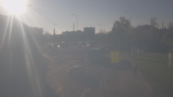 Křižovatka ulic Komenského a Velké Novosady