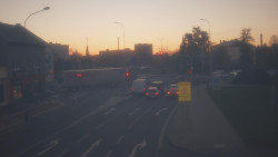 Křižovatka ulic Komenského a Velké Novosady