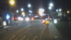 Křižovatka ulic Komenského a Velké Novosady