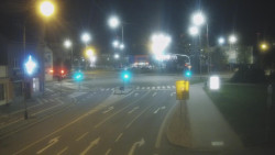 Křižovatka ulic Komenského a Velké Novosady