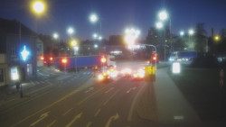 Křižovatka ulic Komenského a Velké Novosady