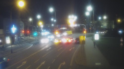 Křižovatka ulic Komenského a Velké Novosady