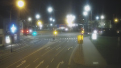 Křižovatka ulic Komenského a Velké Novosady