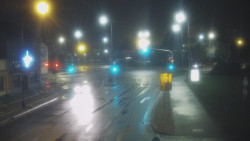 Křižovatka ulic Komenského a Velké Novosady