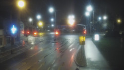 Křižovatka ulic Komenského a Velké Novosady