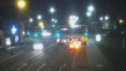 Křižovatka ulic Komenského a Velké Novosady