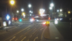 Křižovatka ulic Komenského a Velké Novosady