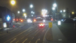 Křižovatka ulic Komenského a Velké Novosady