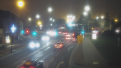 Křižovatka ulic Komenského a Velké Novosady