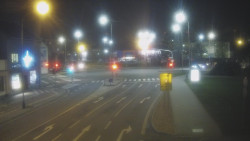 Křižovatka ulic Komenského a Velké Novosady