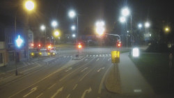 Křižovatka ulic Komenského a Velké Novosady