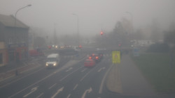 Křižovatka ulic Komenského a Velké Novosady