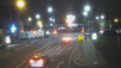 Křižovatka ulic Komenského a Velké Novosady