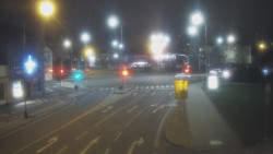 Křižovatka ulic Komenského a Velké Novosady