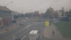 Křižovatka ulic Komenského a Velké Novosady