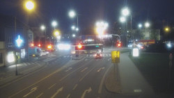 Křižovatka ulic Komenského a Velké Novosady