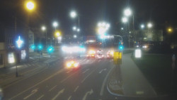 Křižovatka ulic Komenského a Velké Novosady