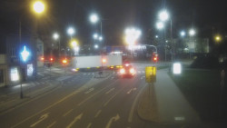 Křižovatka ulic Komenského a Velké Novosady