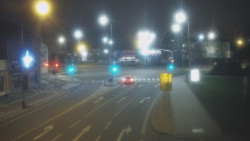 Křižovatka ulic Komenského a Velké Novosady