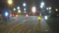 Křižovatka ulic Komenského a Velké Novosady