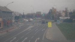 Křižovatka ulic Komenského a Velké Novosady