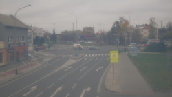 Křižovatka ulic Komenského a Velké Novosady