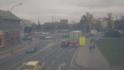 Křižovatka ulic Komenského a Velké Novosady