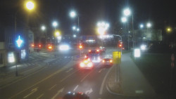 Křižovatka ulic Komenského a Velké Novosady