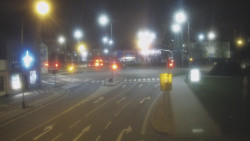 Křižovatka ulic Komenského a Velké Novosady