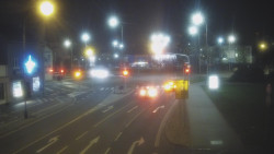 Křižovatka ulic Komenského a Velké Novosady