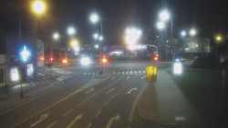 Křižovatka ulic Komenského a Velké Novosady