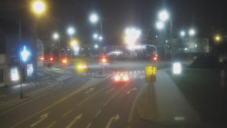 Křižovatka ulic Komenského a Velké Novosady