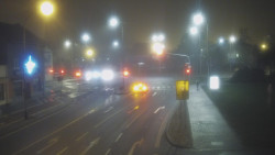 Křižovatka ulic Komenského a Velké Novosady