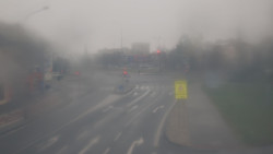 Křižovatka ulic Komenského a Velké Novosady