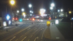 Křižovatka ulic Komenského a Velké Novosady