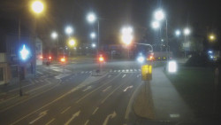 Křižovatka ulic Komenského a Velké Novosady