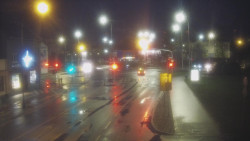 Křižovatka ulic Komenského a Velké Novosady