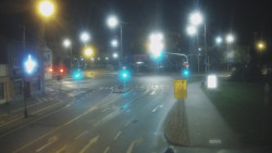 Křižovatka ulic Komenského a Velké Novosady