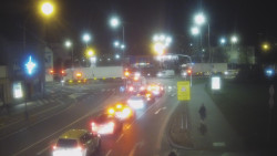 Křižovatka ulic Komenského a Velké Novosady