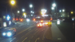 Křižovatka ulic Komenského a Velké Novosady