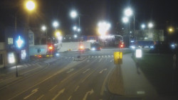 Křižovatka ulic Komenského a Velké Novosady