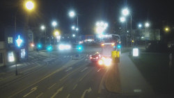 Křižovatka ulic Komenského a Velké Novosady